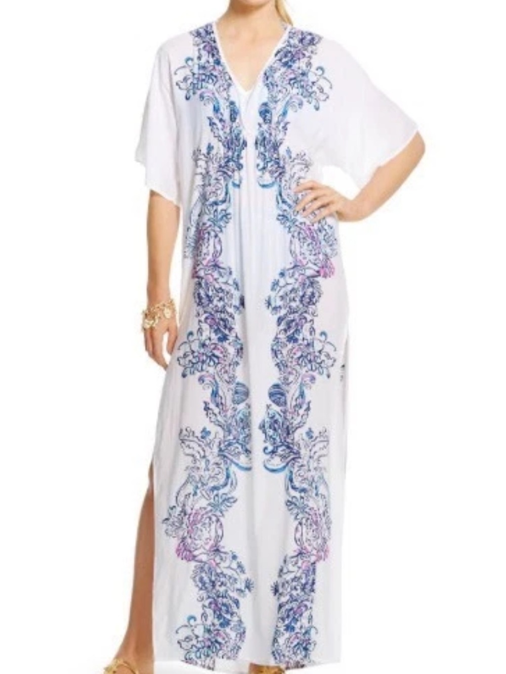 Lilly Pulitzer for Target Maxi Kaftan Wavepool Print